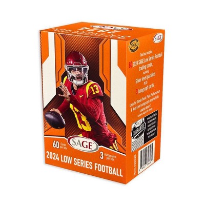 2024 Sage Low Series Football Trading Card Blaster Box : Target