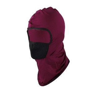 Unique Bargains Ice Silk Solid Balaclava Face Mask 1 Pc - 1 of 4