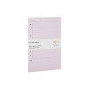 Undated Post-it Weekly Planner Notepad - Light Blush - image 4 of 4