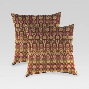 2pk Outdoor Pillow Set - Jordan Manufacturing - 1 of 3