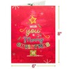 Paper Love Pop Up Christmas Card - 2 of 4