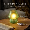 Next Glow Mushroom Lamp - Retro Funky Aesthetic LED White Table Lamp, Dimmable E26 Socket Bulb - 3 of 4