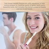 Bliss Electric Travel Toothbrush Set - Portable Sonic Toothbrush with 2 Brush Heads, Protective Cap & Waterproof - 2 of 4