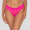 Smart & Sexy Women's Sheer Mesh Thong 4-Pack - 3 of 4