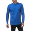 Pro Club Men's Heavyweight Cotton Long Sleeve Crew Neck T-Shirt - 3 of 4