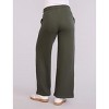 Women's Under the Belly Wide Leg Sweatpants | Motherhood Maternity - 2 of 4