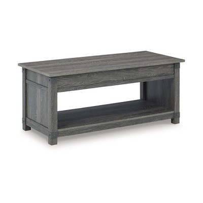 Signature Design By Ashley Casual Freedan Lift-top Coffee Table Grayish ...