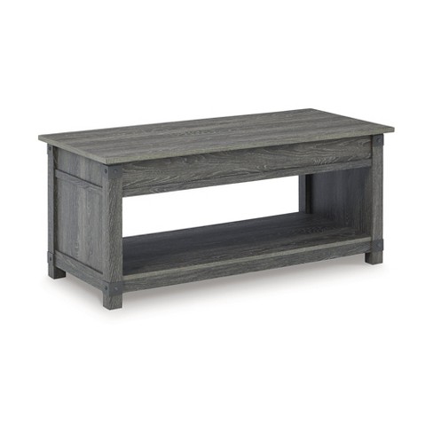 Signature Design by Ashley Casual Freedan Lift-Top Coffee Table  Grayish Brown - image 1 of 4