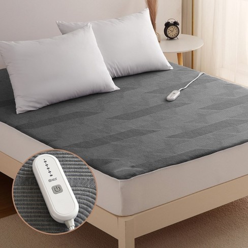 Electric heating pad for queen size bed hot sale