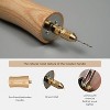 JDICTION Electric Resin Drill Set Premium Wooden Body Hand Resin Jewelry Drill for jewelry making, Resin Art, Drilling Jewelry, and DIY Crafts - 3 of 4