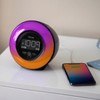 iHome Bluetooth Alarm Clock Radio with USB Charging Port - Black (iBT295B) - 2 of 3