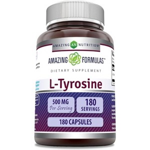Amazing Formulas L-Tyrosine 500 Mg 180 Capsules - 1 of 1