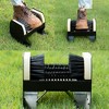 Gardenised Shoe Cleaner & Boot Scraper, Portable or Floor-Mounted Scrubbing Brush for Indoor/Outdoor Use, Removes Mud, Snow & Sand - 3 of 4
