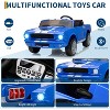 24V 2 Seater Ride on Car, Battery Powered Ride on Toys for Kids with Remote Control, Safety Belt, 2 Speeds, LED Lights - 3 of 4