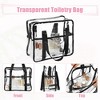 Unique Bargains Large PVC Zipper Makeup Bags and Organizers 1 Pc - 3 of 4