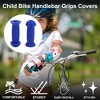 Unique Bargains Child Bike Handlebar Grips Covers 3.94" Blue 1 Pair - 2 of 4
