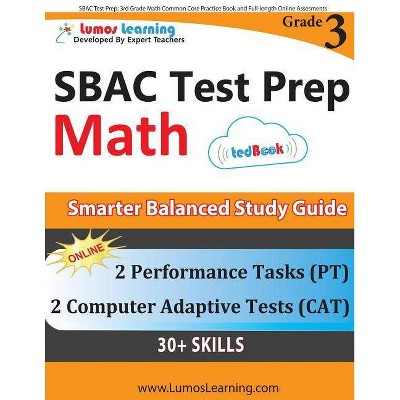 SBAC Test Prep - by  Lumos Learning (Paperback)