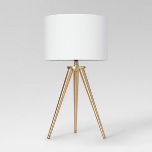 Delavan Tripod Table Lamp Brass Lamp Only - Project 62