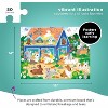 Crocodile Creek Bunny House Puzzle – 50 Pieces, 18" x 14", Ages 5 And Up - 2 of 3