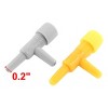 Unique Bargains 2 Way Aquarium Air Line Pump Tubing Flow Control Valve Yellow Gray 20 Pcs - 3 of 3