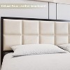 Full Size Metal Bed Frame with 10.8" Under Bed Storage, Platform Base with Headboard & Footboard, Easy Assembly, No Box Spring,Beige - 3 of 4