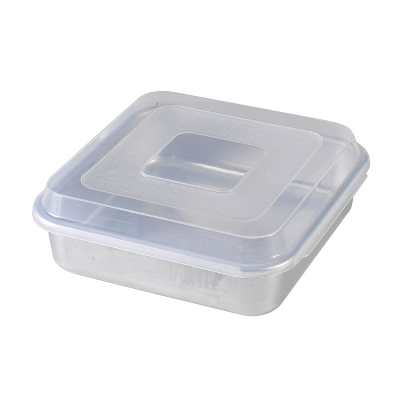Nordic Ware Natural Square Cake Pan with Lid, 2 of 6