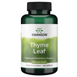 Swanson Herbal Supplements Thyme Leaf 500 mg 120 Caps - 1 of 4