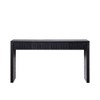 Paaaawaters Modern Black Console Table with 4 Drawers – 59.2" Entryway Table with Storage - 3 of 4