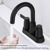 Two-Handle Bathroom Sink Faucet, Centerset Design for RVs with 3-Hole Installation - 2 of 4