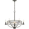 Cal Lighting 60W X 5 Brig Metal Chandelier - 2 of 3