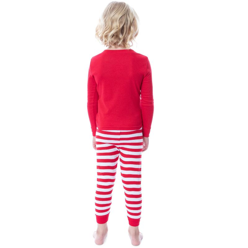 Elf The Movie Film Christmas Hug Sleep Tight Fit Family Pajama Set, 4 of 5