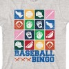 Baseball Bingo Youth Oatmeal Heather Short Sleeve Crew Neck Tee - image 2 of 2