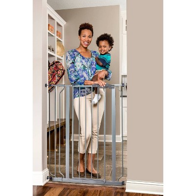 regalo extra tall baby gate with walk through door