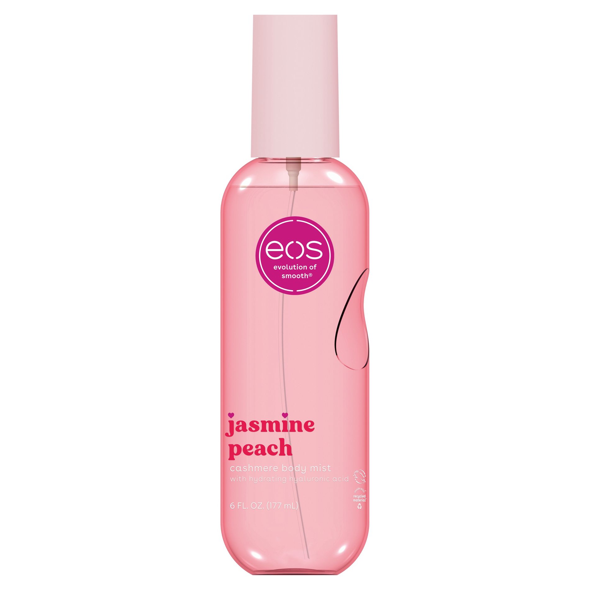 eos Cashmere Body Mist - Jasmine Peach - 6 fl oz: Body Spray, Original Scent