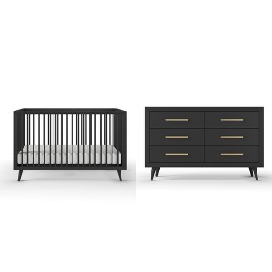 Child Craft Cranbrook Crib, Dresser and Chest Nursery Set, 3-Piece, Includes 4-in-1 Convertible Crib, Dresser and Chest - 1 of 4