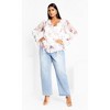 Women's Plus Size Sweet Nothings Top - white | CITY CHIC - 2 of 4