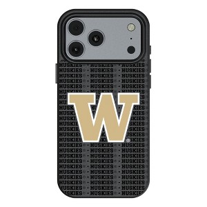 NCAA Big Ten Universities Text Backdrop MagSafe Compatible Cell Phone Case for Apple iPhone 17 Series - 1 of 4
