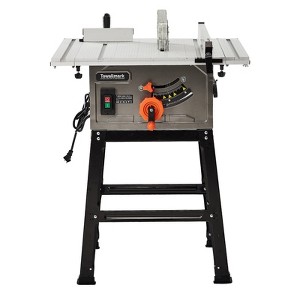 10 In 15A Multifunctional Saw, 5000RPM Portable Jobside Table Saw, 90° Cross Cut and 0-45° Bevel Cut Saw with Adjustable Blade Height - 1 of 4