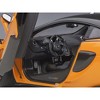 McLaren 600LT Myan Orange and Carbon 1/18 Model Car by Autoart - 4 of 4