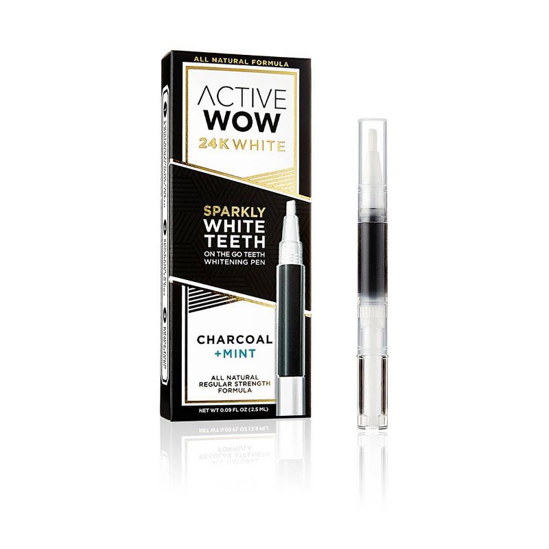 Active Wow Ultimate Bundle Charcoal Tooth Whitening System - 15oz/3pk, 6 of 8