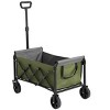 Grungis Lightweight Portable Wagon Cart,All-Terrain Shopping Cart with Wheels,Utility Cart for Camping,Shopping - 2 of 4