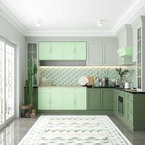 FUFU&GAGA Split Pantry Cabinet 2-Drawer Combo Kitchen Cabinet - 1 of 4