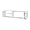 Sapphtopaz Modern TV Stand for TVs Up to 70" with Open Storage Shelves Multifunction Entertainment Center Table Console Table for Living Room - 3 of 4