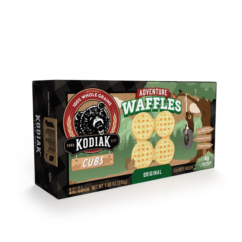 Kodiak Cubs Adventure Original Frozen Waffles - 9.88oz/8ct, 4 of 10