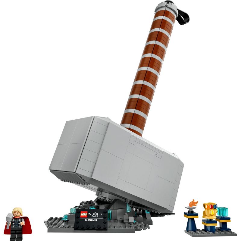 LEGO Marvel Avengers Thor Hammer Infinity Saga Set 76209, 3 of 12