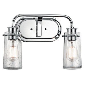 Kichler Lighting Braelyn 2 - Light Vanity in  Chrome - 1 of 4