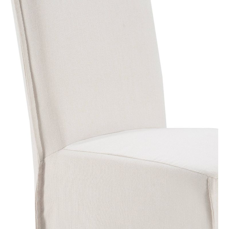 Set of 2 Grayson Slipcover Dining Chair Ivory - Finch, 5 of 7