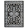 Washable Area Rug Vintage Medallion Floral Print Area Rug Non-Slip Low Pile Carpet for Dining Room Home Office - 3 of 4