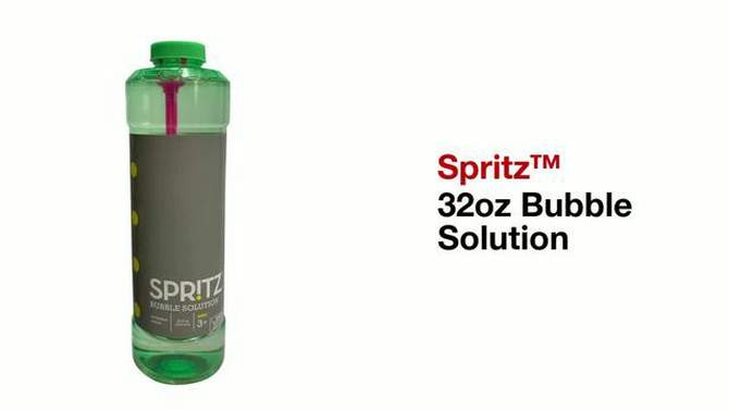 32oz Bubble Solution - Spritz&#8482;, 2 of 7, play video