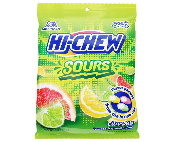 Moringa&#153; HI-CHEW&#153; Sours Citrus Mix Chewy Fruit Candy 3.17 oz